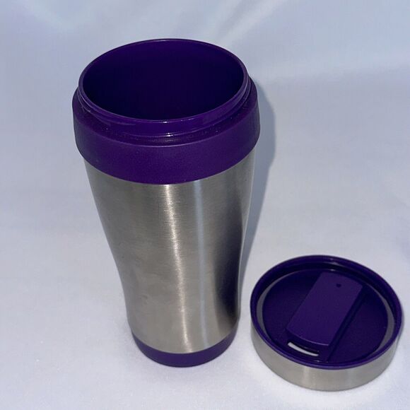 Stainless Steel Insulated 16oz Travel Mug Coffee Cup Keep Calm Love Elephants - Picture 7 of 11